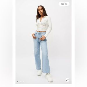 Urban Outfitters BDG High & Wide Jean - Size 26